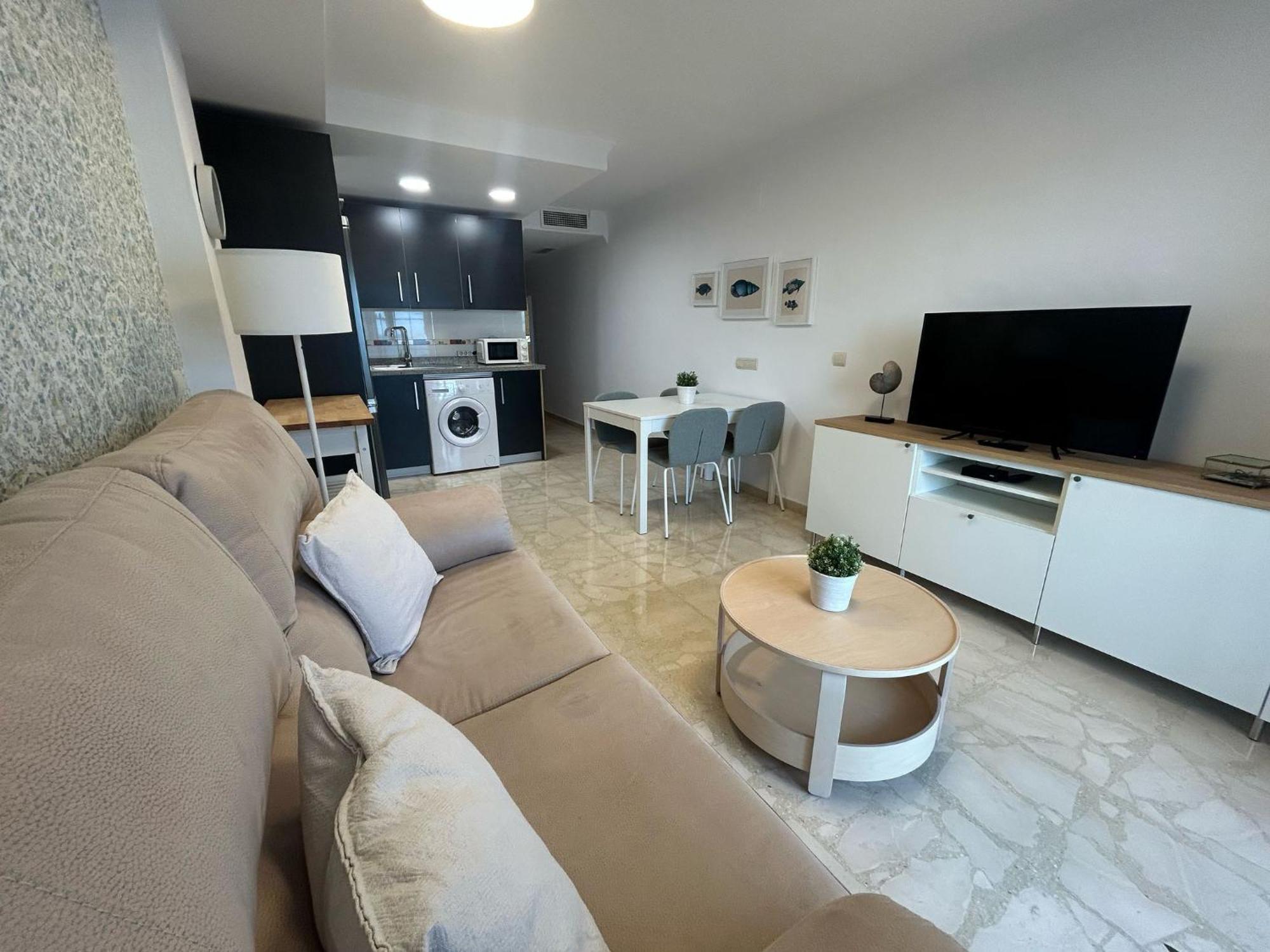 Maravilloso Apartamento En Primera Linea De Playa Con Vistas Al Mar En Caleta De Velez 2 D Ngoại thất bức ảnh